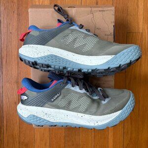 Karhu Ikoni Trail WR - Men's 10.5 - OIL GREEN / MINERAL BLUE